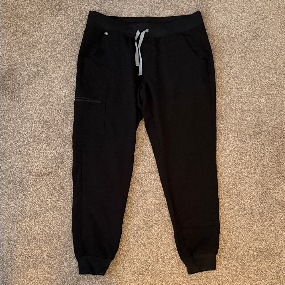 Figs Black Zamora Jogger Pants